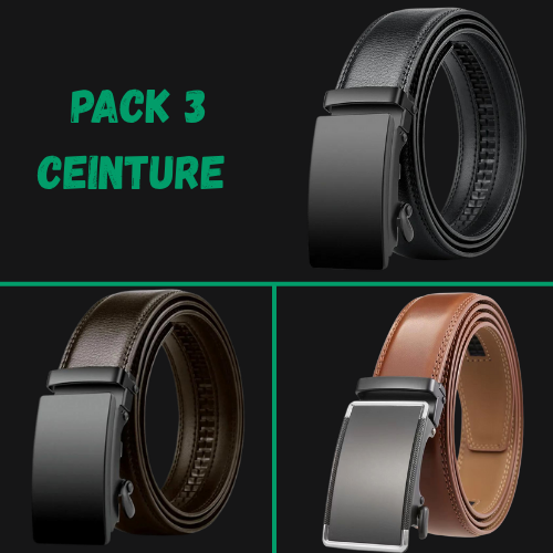 Pack 3 : Trois ceintures